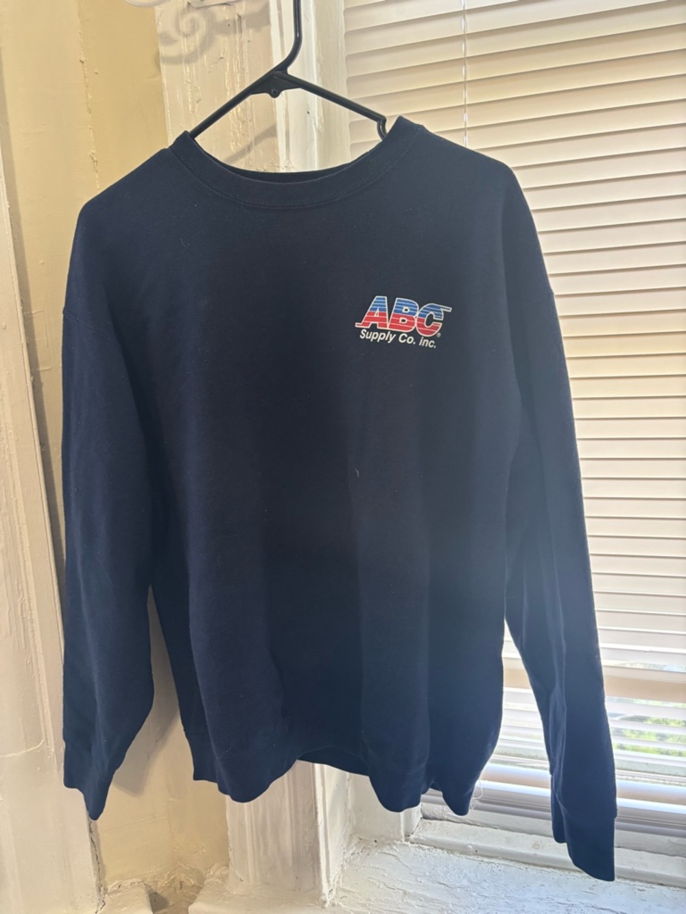 Men's Navy Crewneck Sweater